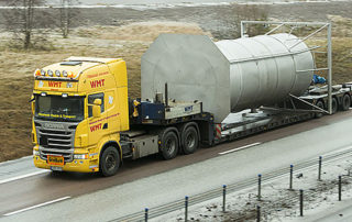 Leverans av rostfri pumpstation