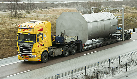 Leverans av rostfri pumpstation