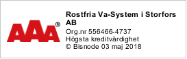 Rostfria VA System AAA