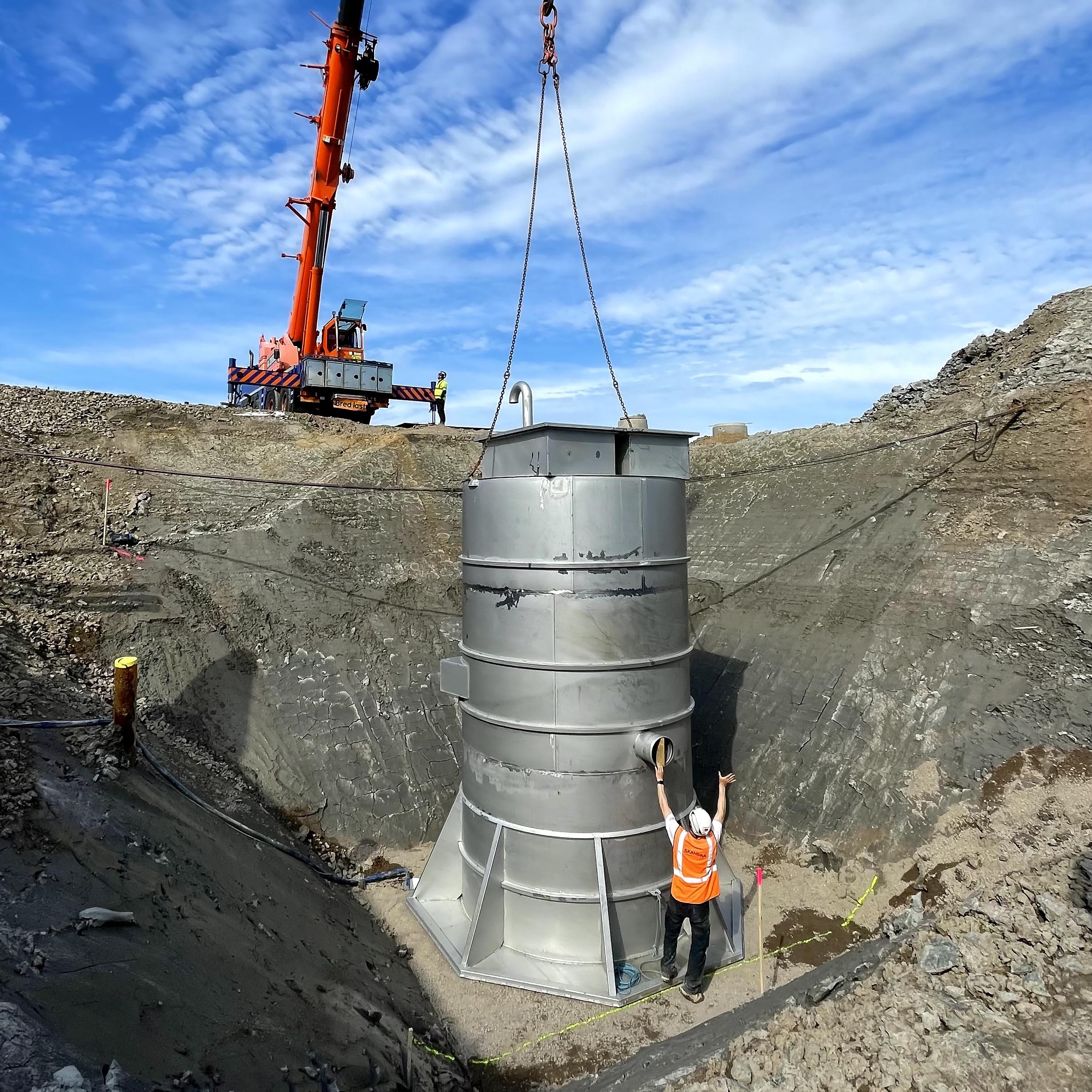 Dagvattenbrunnar fr Rostfria VA-System Dagvattenbrunnar fr Rostfria VA-System