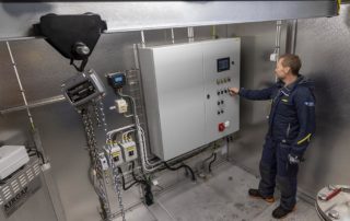 Överbyggnad pumpstation Rostfria VA-System