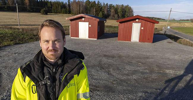 Trosa Kommun drar ny överföringsledning Fredrik Sonntag berättar om projektet